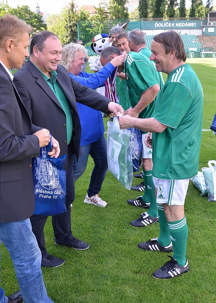 Oslavy 30. výročí zisku titulu Bohemians ČKD Praha