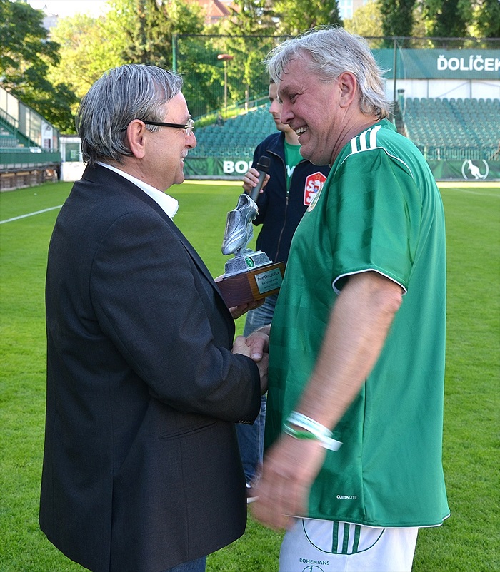 Oslavy 30. výročí zisku titulu Bohemians ČKD Praha