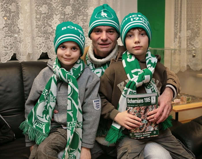 Zelenobílá rodina Trojanova