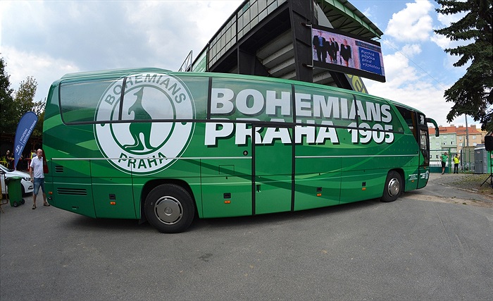 Bohemka představila nový klubový autobus