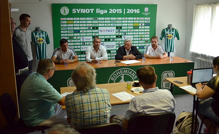 Tisková konference Bohemians