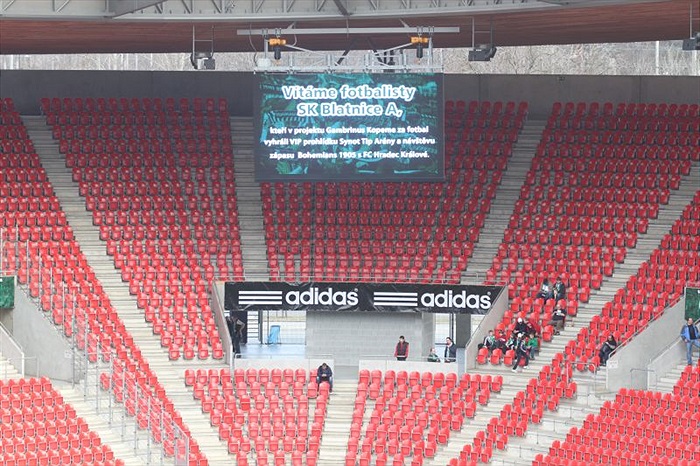 VIP návštěva Blatnice na zápase s Hradcem Králové