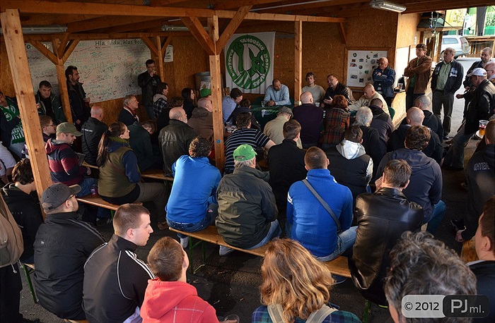 Schůzka fanoušků s vedením DFB a hosty