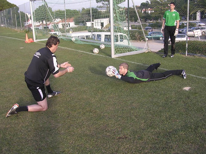 Kostelník a Sňozík v akci.