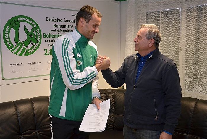 Erich Brabec podepsal smlouvu s Bohemians Praha 1905