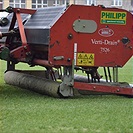 Regenerace hrací plochy před zimní pauzou