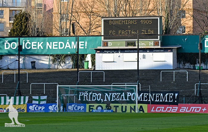Bohemians - Zlín 1:0 (1:0)