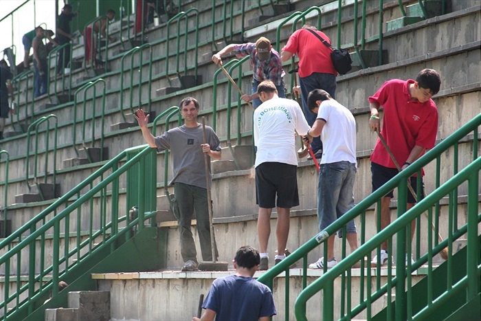 Ivan Trojan na brigádě.