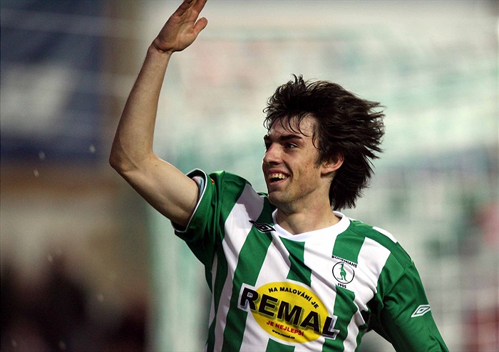 Morávek zdraví kotel po prvním gólu.